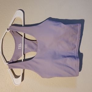 TSL workout top size medium purple